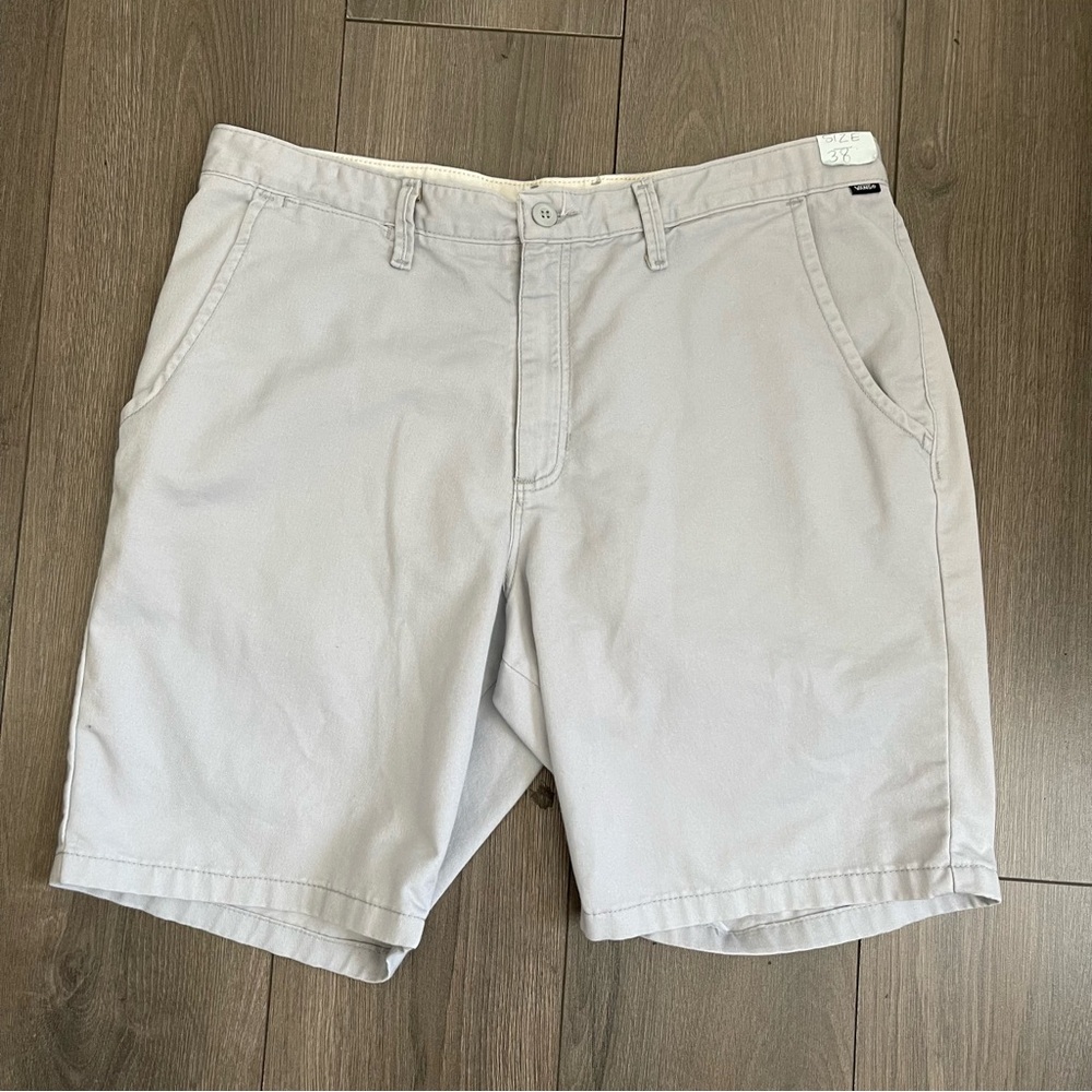 Men's vans light gray shorts size 38 waist